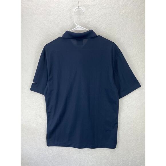Nike Golf Polo Shirt Men’s Size M Navy / Blue Dri-FIT Short Sleeve‎ EBTRON Lot 2 - Picture 12 of 12